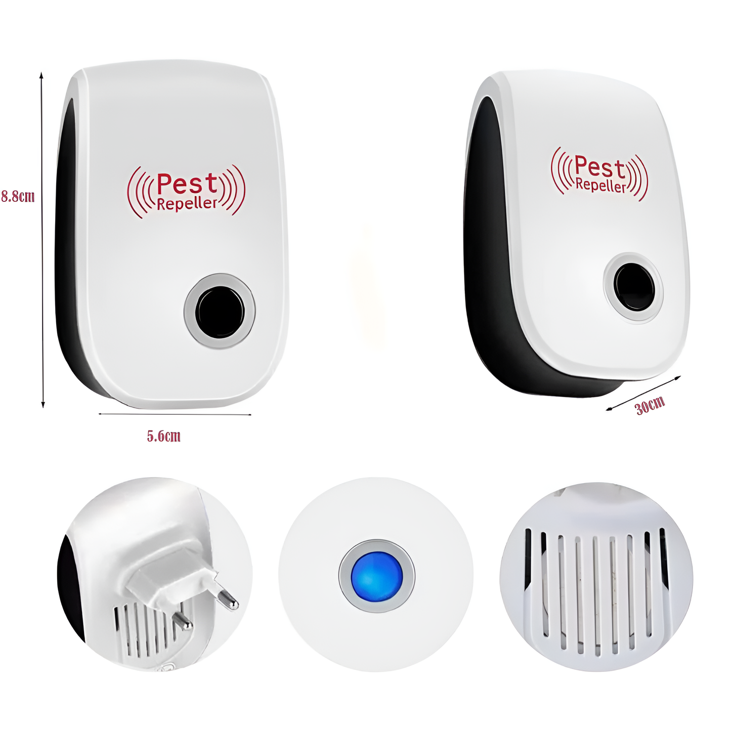 Ultrasonic Pest Repeller Machine for Mosquito Rats And CockroachЁЯФе